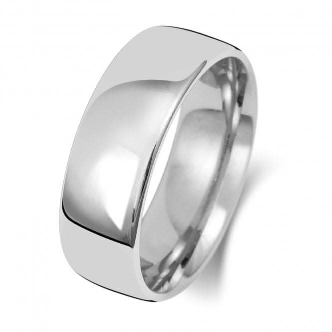 Wedding Band 9K Slight Court 7 mm-1.5 Wedding  Ring W117WM