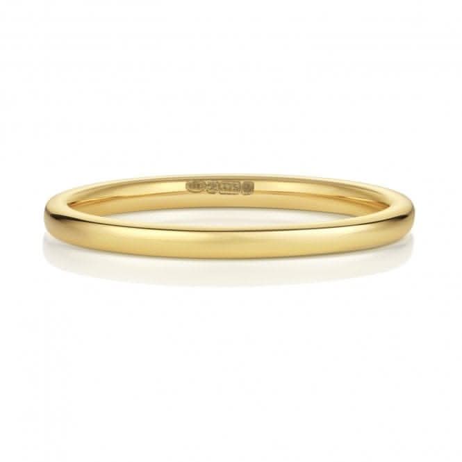 Wedding Band 9K Soft Court 1.7mm-1.4 Wedding  Ring W130M