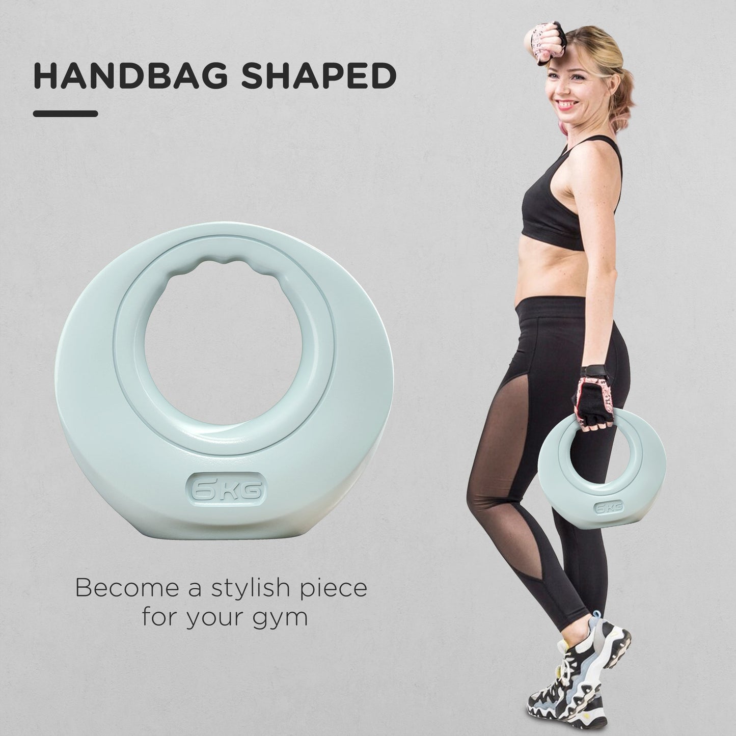 SPORTNOW 6kg Kettlebell for Weight Lifting and Strength Training