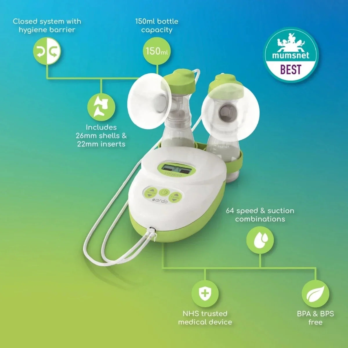 Ardo Calypso Double Plus Electric Breast Pump