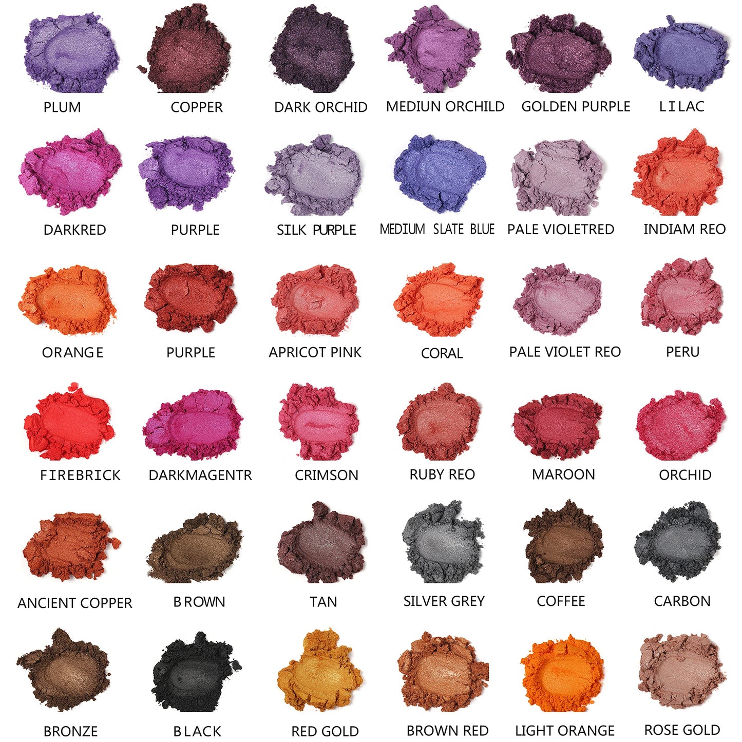 Smalltongue Mica Powder for Epoxy Resin, 72 Colors, 0.35 oz(10g) Bottles Mica Glitter Powder, Mica Pigment Powder for Lip Gloss, Soap Making, Bath