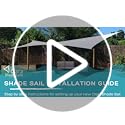 Clara Shade Sails - White Rectangle 4x5m Sun Shade Sail, Conservatory Sail Shades, Pergola Canopy, Garden Sail Canopy Waterproof, Patio Gazebo, Garden Tent, Outdoor Sun Sail Shade, Garden Awning