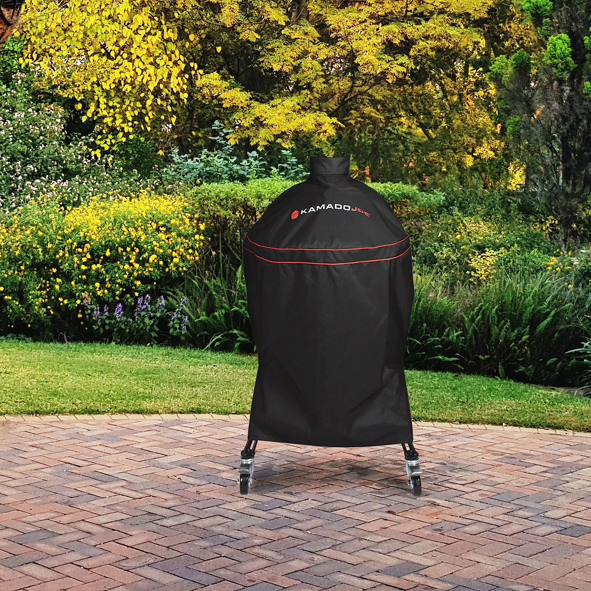 Kamado Joe BJ-GC24BWFS Big Joe Cover Grill, Black, 55.12 in*37.8 in*37.8 in