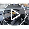 Krtopo Universal Vehicle Security Steering Wheel Lock Car Lock Anti-Theft Security Protection