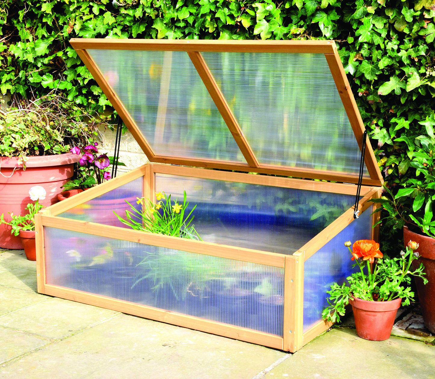 Spear & Jackson COLDFRAME1 Timber Cold Frame 1000 x 660 x 400mm
