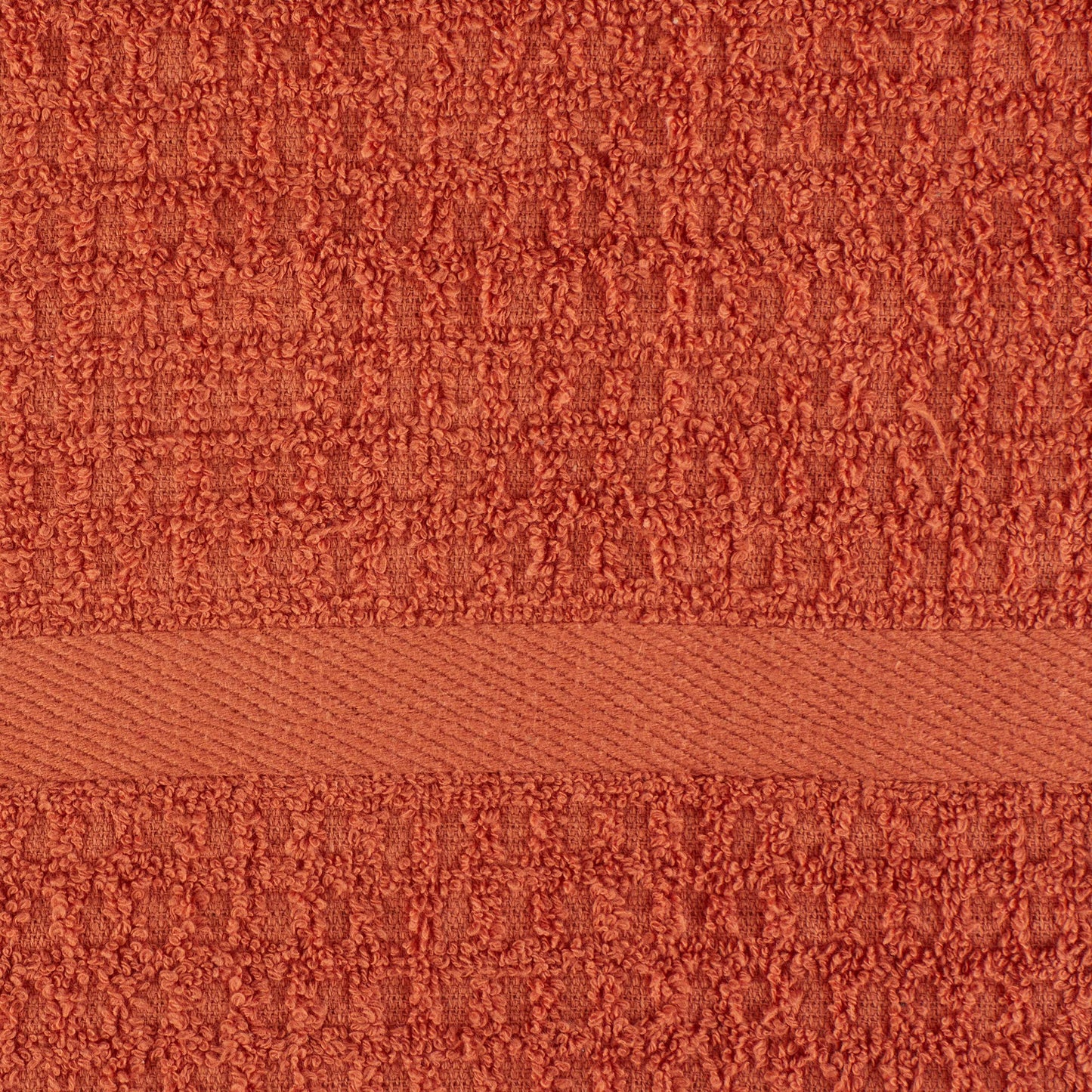 DII Waffle Terry Collection, Cotton, Spice, 15x26