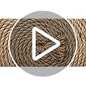 Aoneky Jute Rope - 20/25/30/40mm Heavy Duty Twisted Natural Hemp Rope for Garden, Tug of war, Nautical, Cat Scratching Post, Chandelier, Climbing Hammock and DIY Art Ideas for Decorate (40mm / 15m)