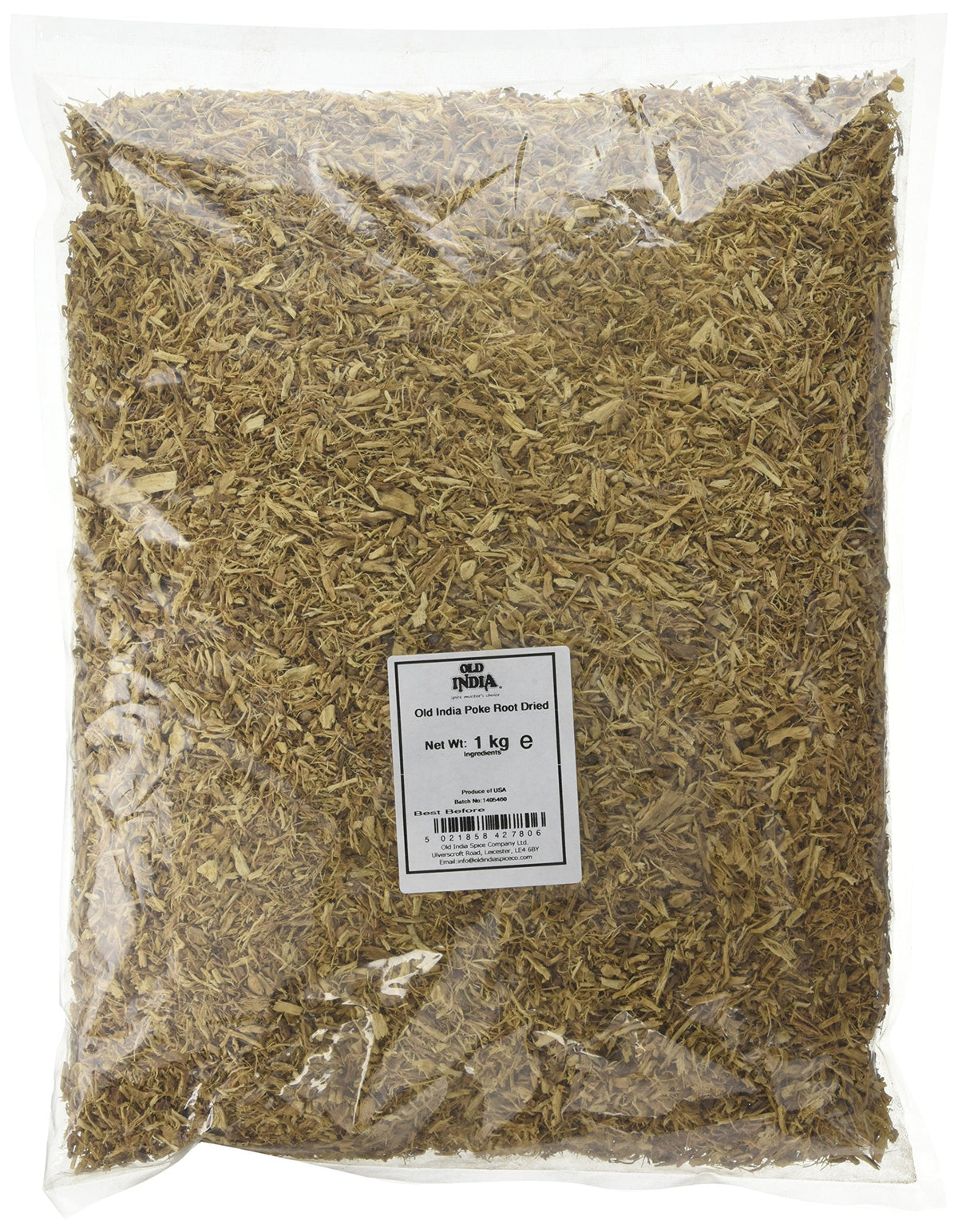 Old India Poke Root Dried 1 Kg
