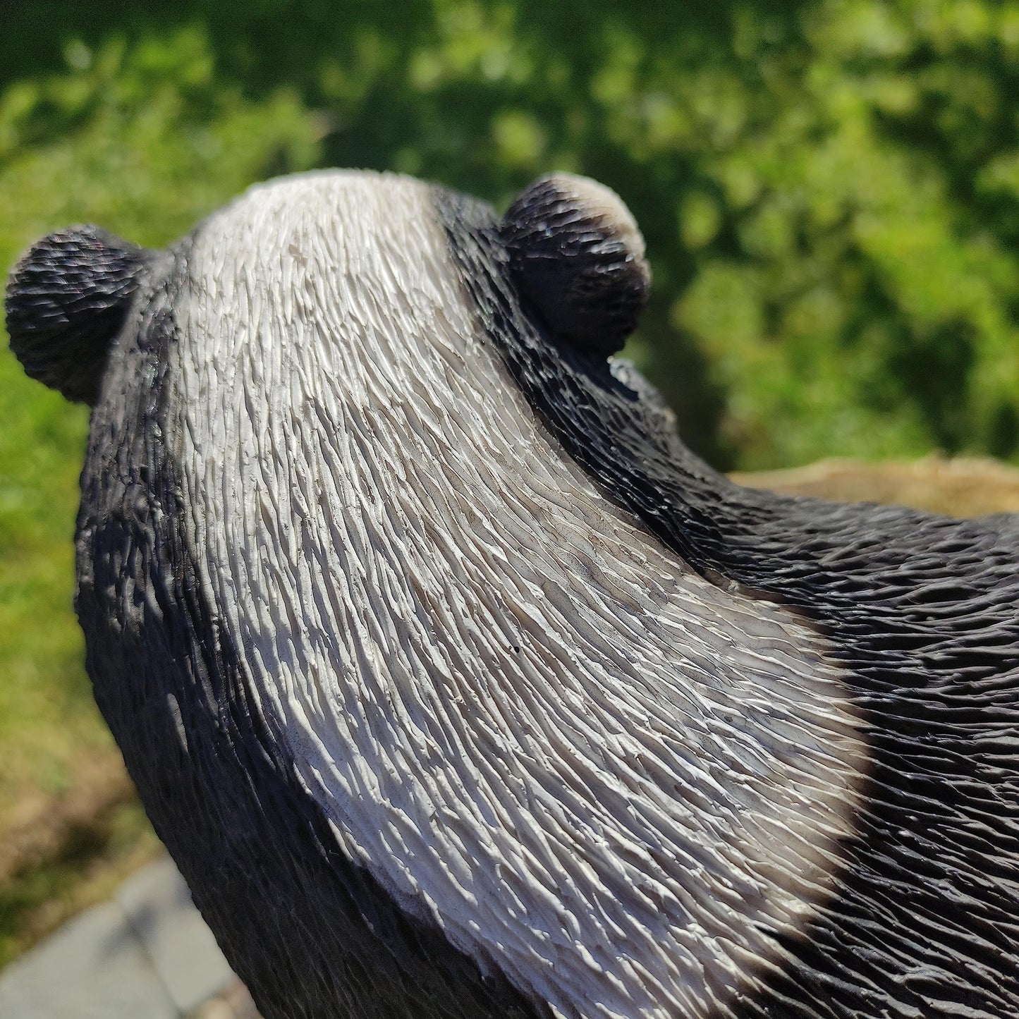 Real Life Woodland Badger | Highly Detailed Frost Resistant Resin Home or Garden Decoration | XRL-BADG-D