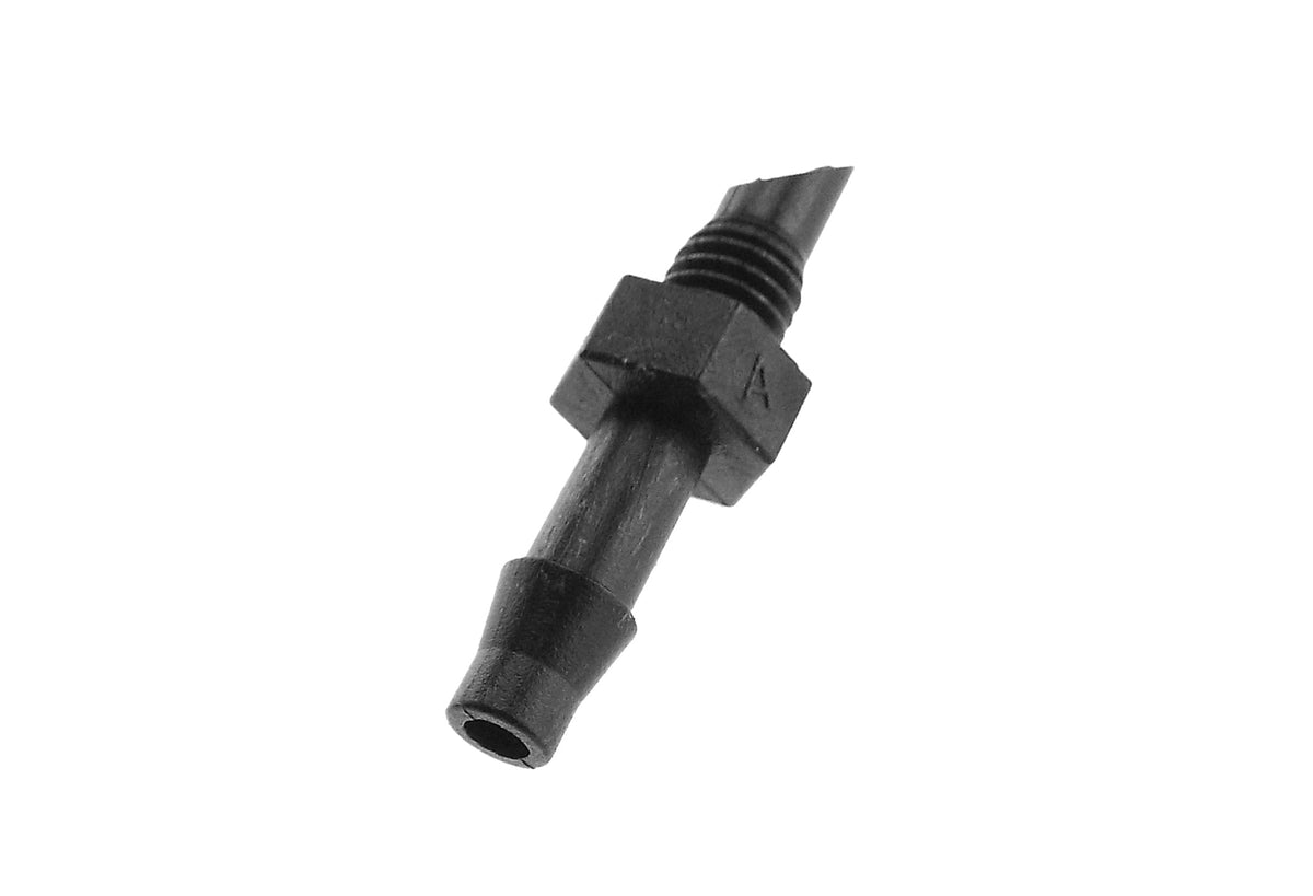Antelco Adaptor Micro Fitting 4.5mm Barb x 10-32 Thread