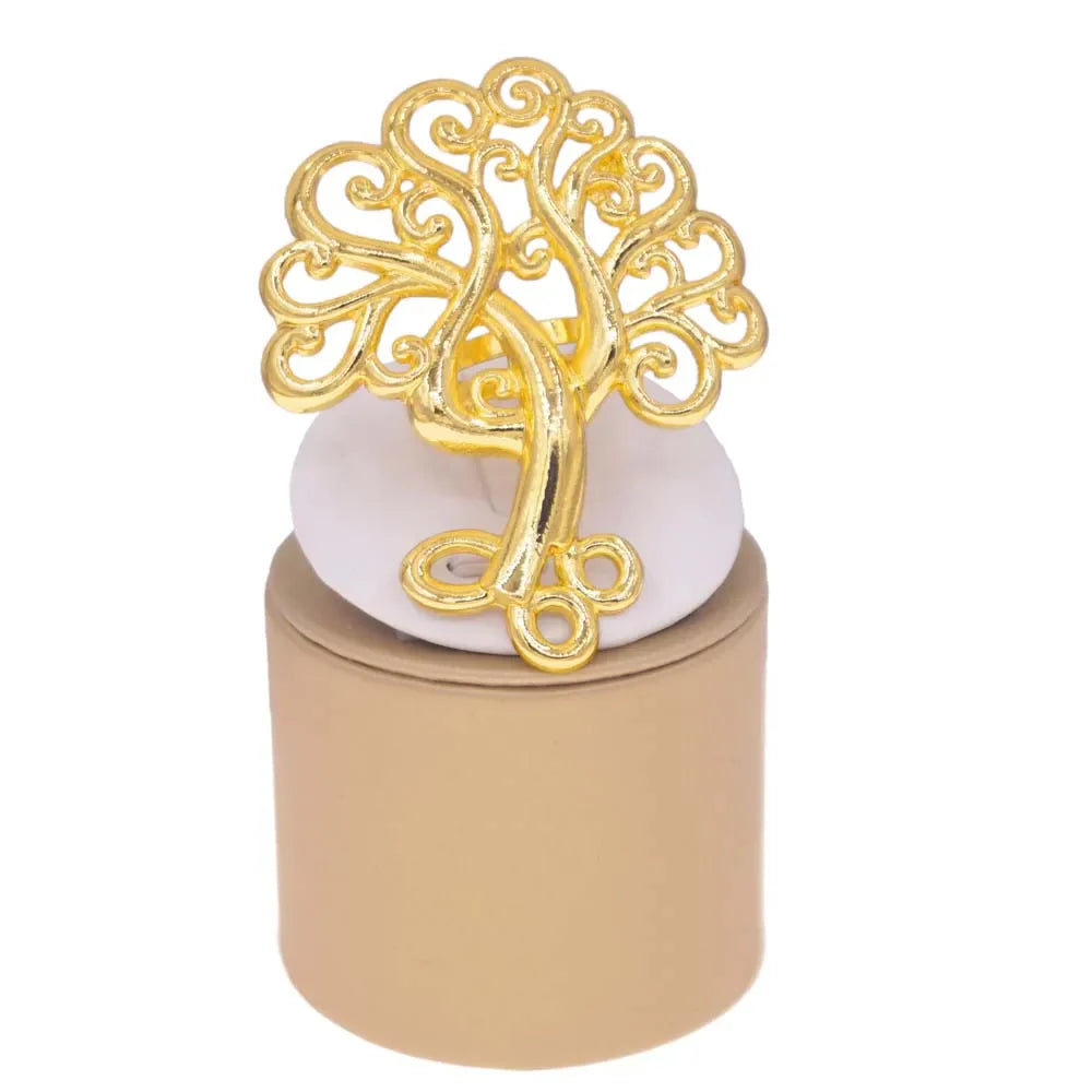 Rings For Women Big Gold Plated Ring Assorted Elements and Shapes Jewelry Sets Accesorios Gift Free Shipping Adjustable Size YLL