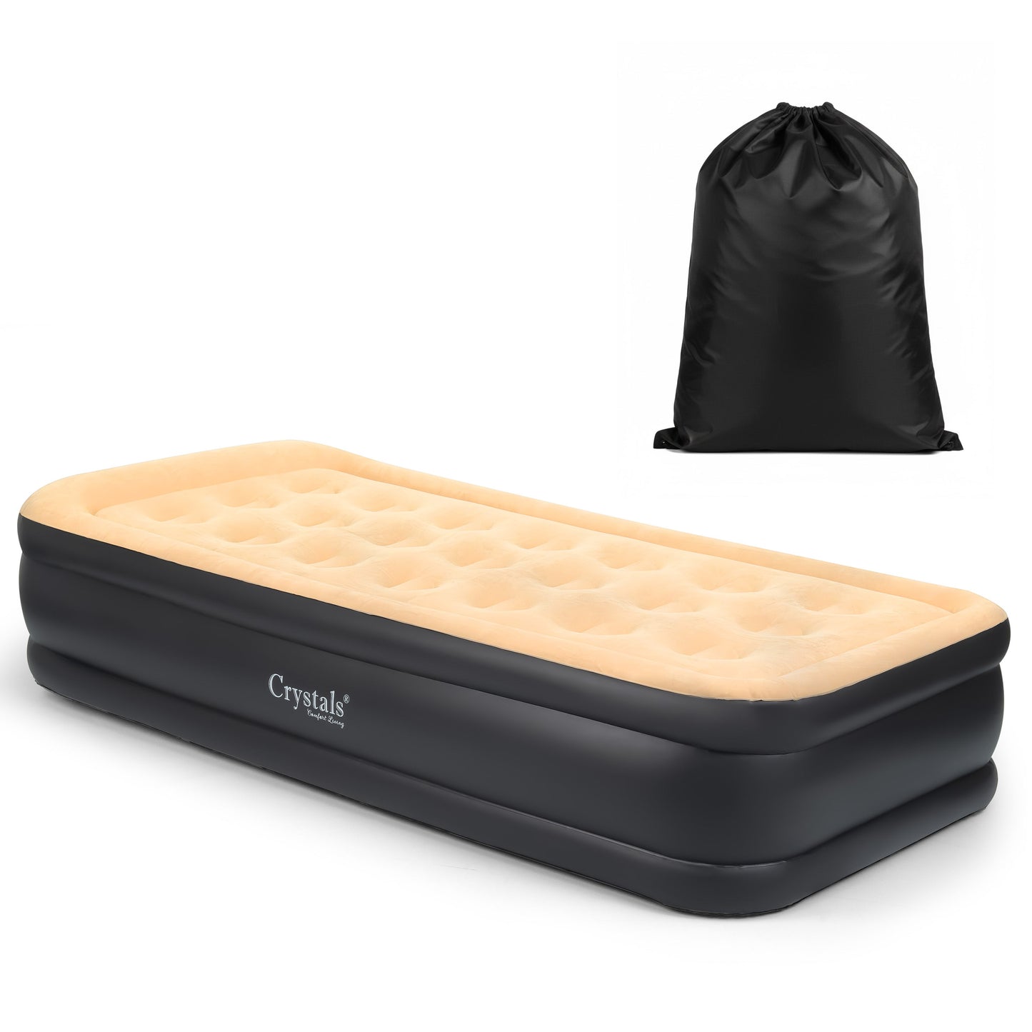 Inflatable Single High Raised Air Bed