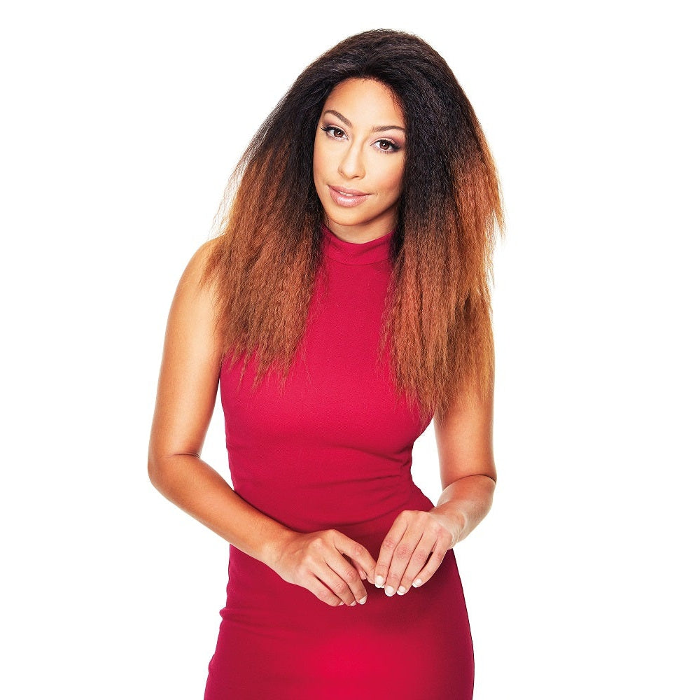 Sleek Abiola Fashion Idol 101 Synthetic Lace Front Wig | Realistic Natural Hairline & Heat-Safe Styling