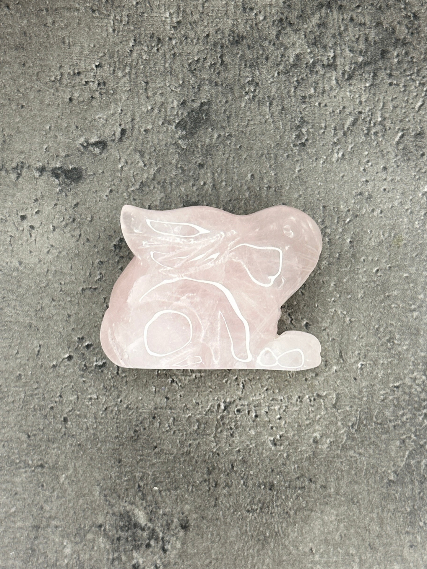 Rose quartz - Rabbit