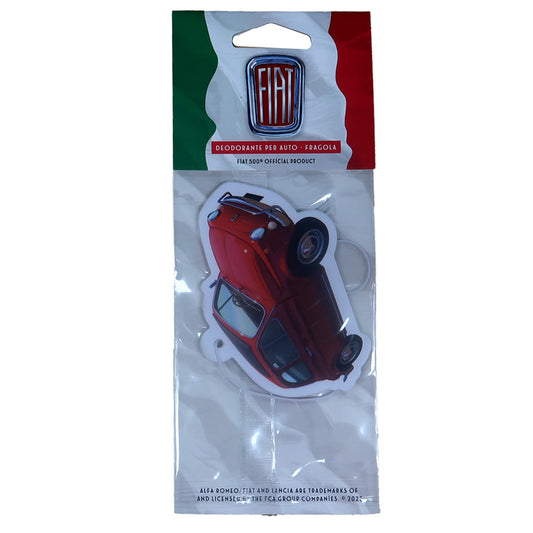 Air Freshener - Strawberry Scented Fiat 500