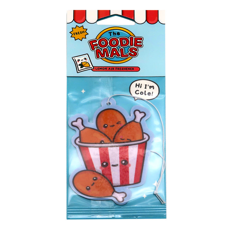 Lemon Foodiemals Cole the Fried Chicken Bucket Air Freshener