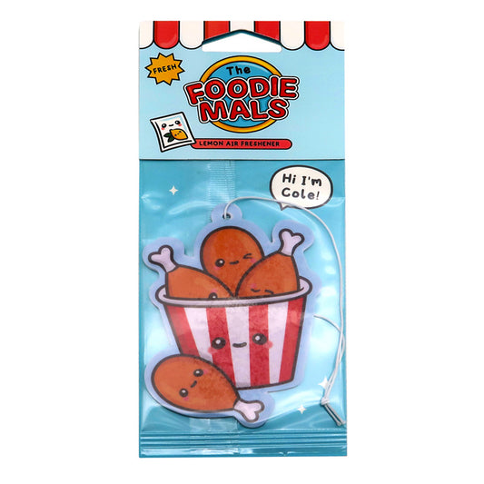 Lemon Foodiemals Cole the Fried Chicken Bucket Air Freshener