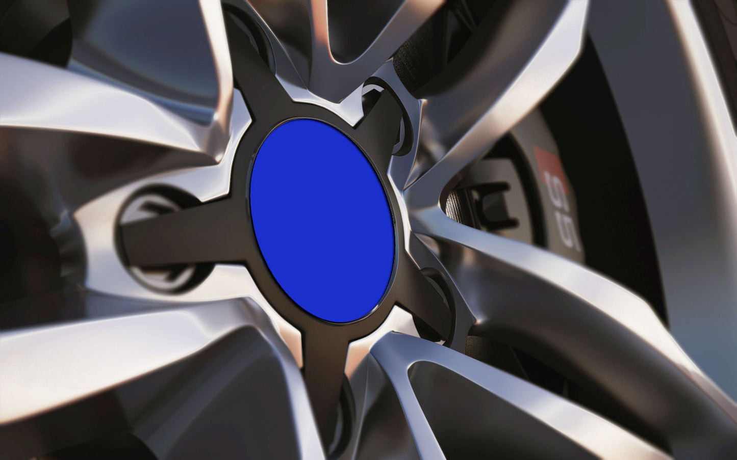 Upload Your Own Custom Design Universal Fit Alloy Wheel Centre Cap Badges (Pack of 4)