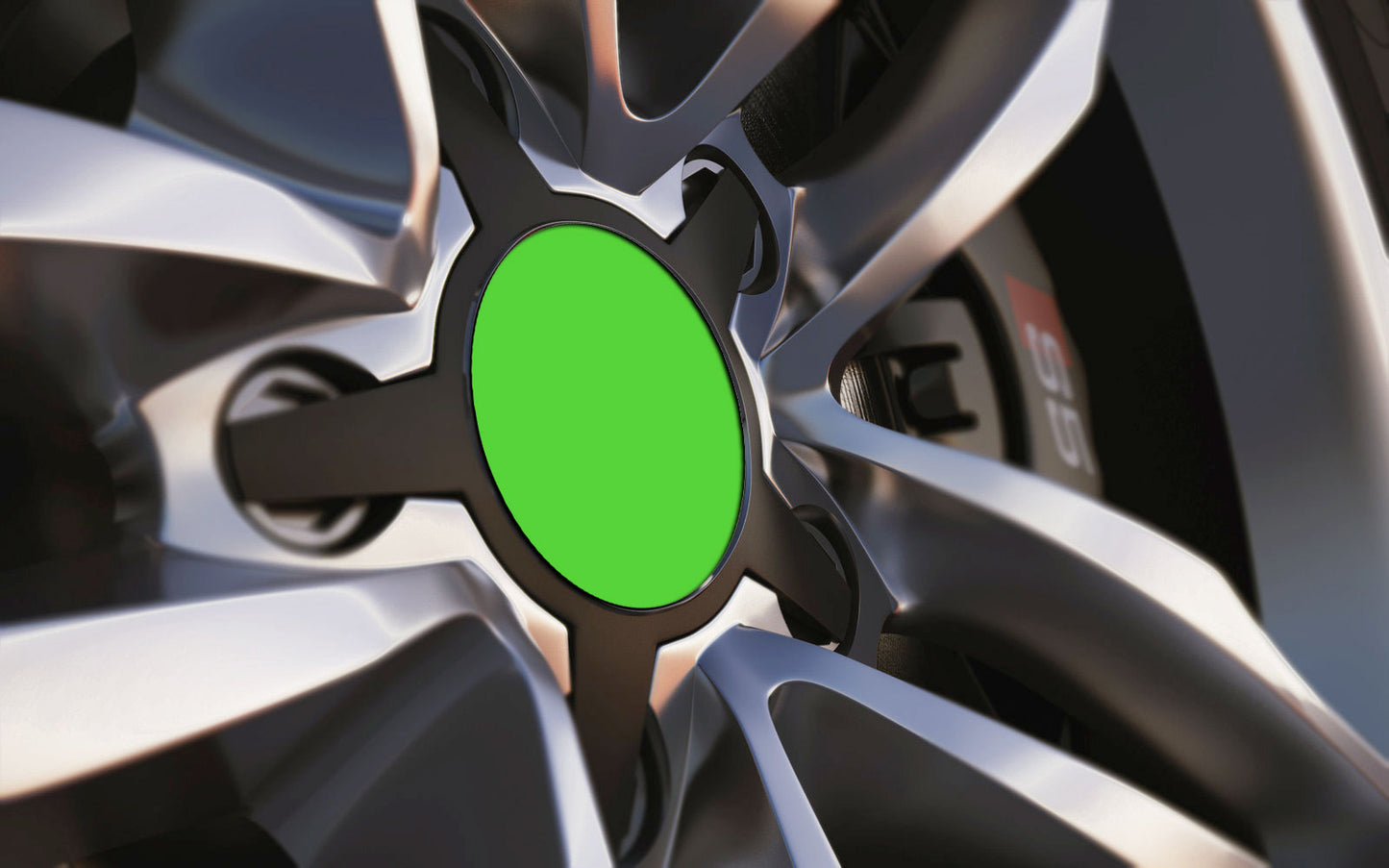 Upload Your Own Custom Design Universal Fit Alloy Wheel Centre Cap Badges (Pack of 4)