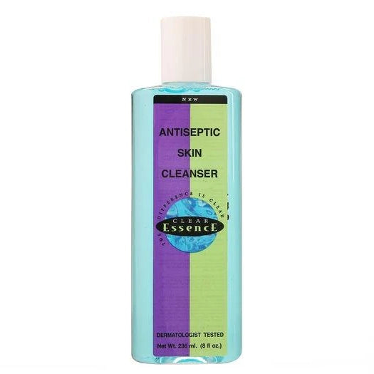 Clear Essence Antiseptic Skin Cleanser Purifies & Prevents Breakouts for Blemish-Prone Skin 8 oz