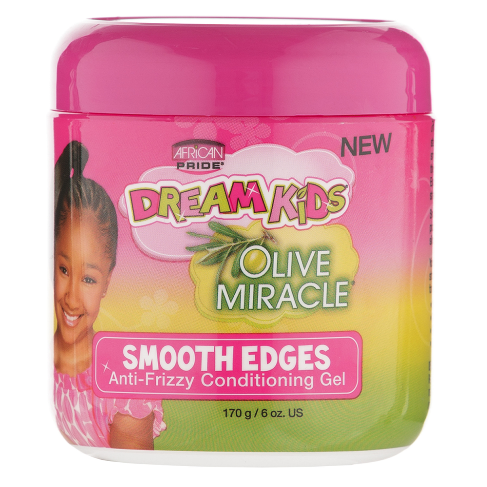 African Pride Dream Kids Smooth Edges Anti-Fizzy Conditioning Gel 6oz