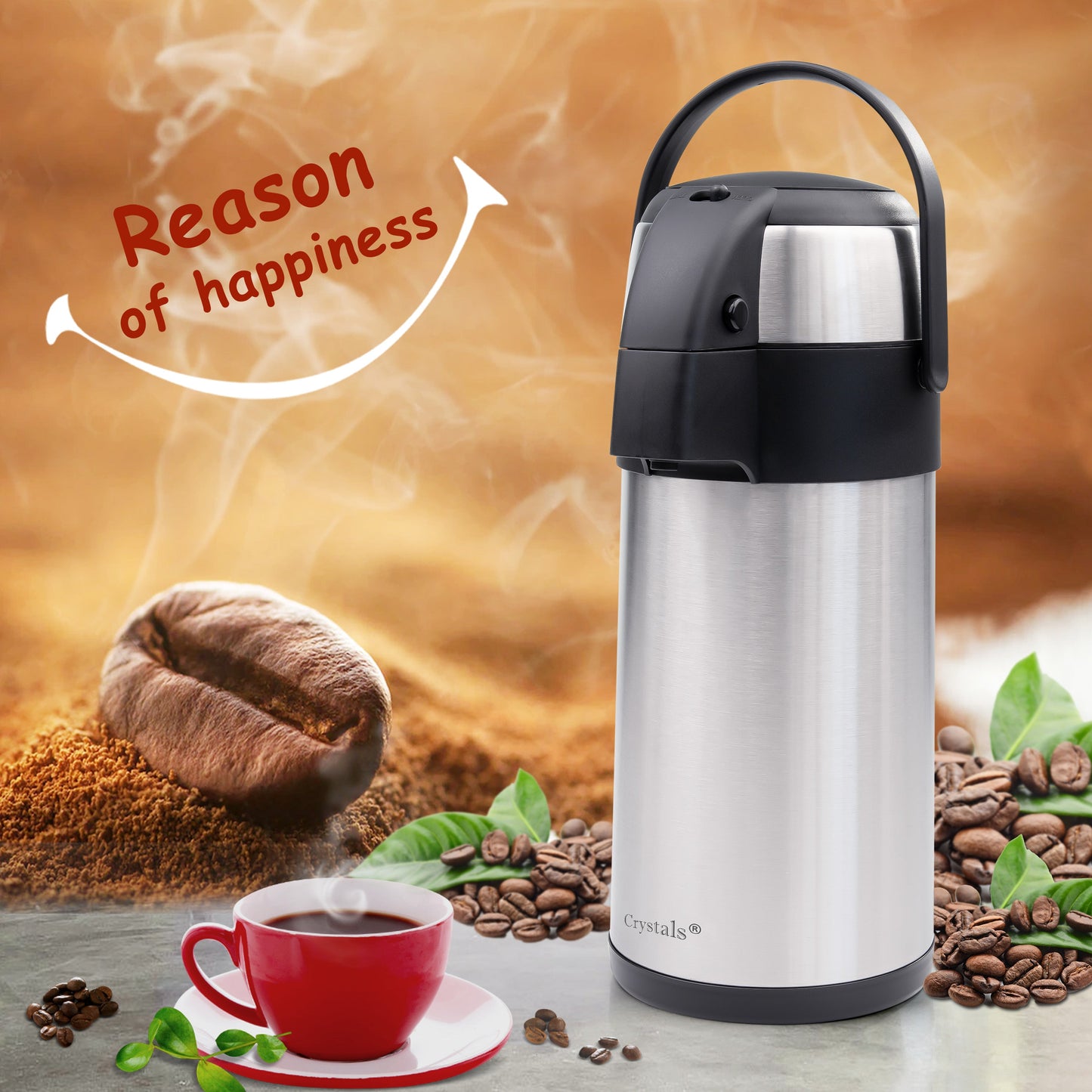 3L Stainless Steel Airpot Flask
