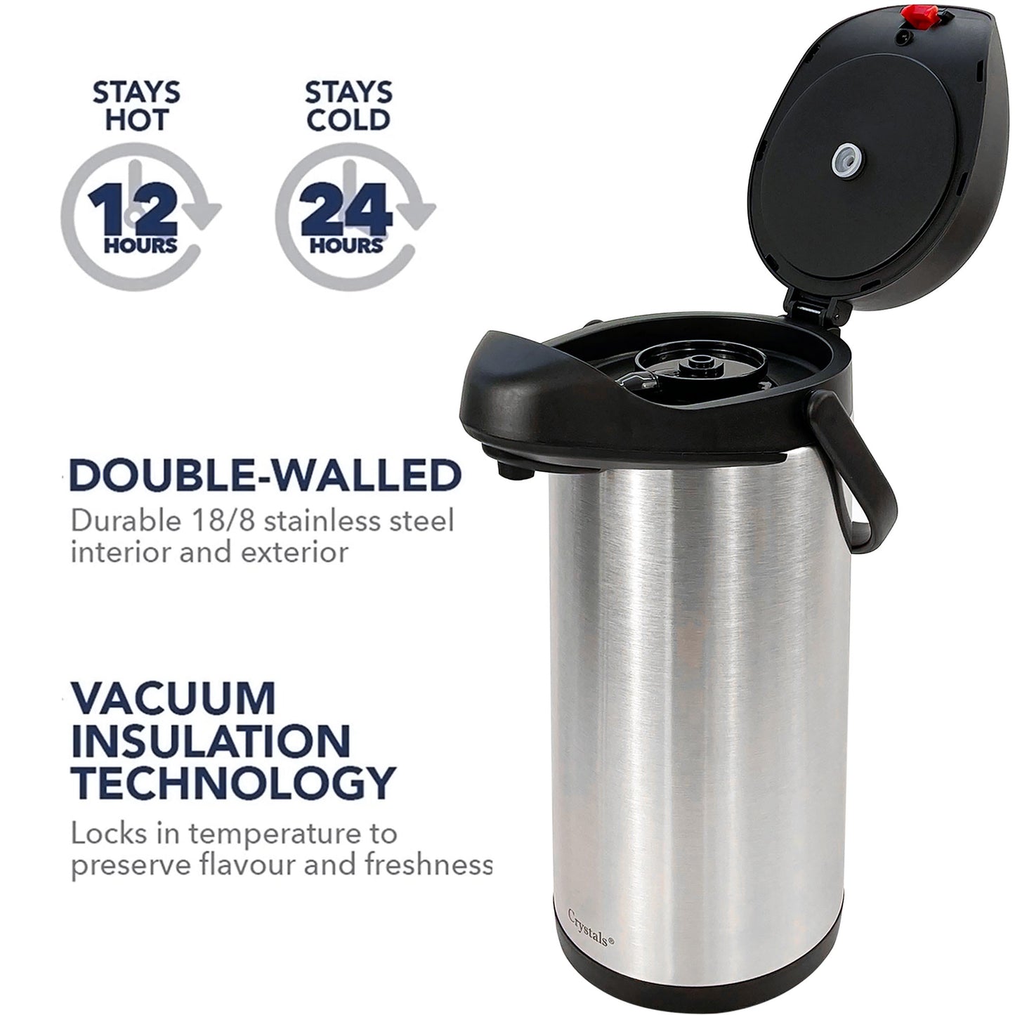 Stainless Steel Airpot Flask