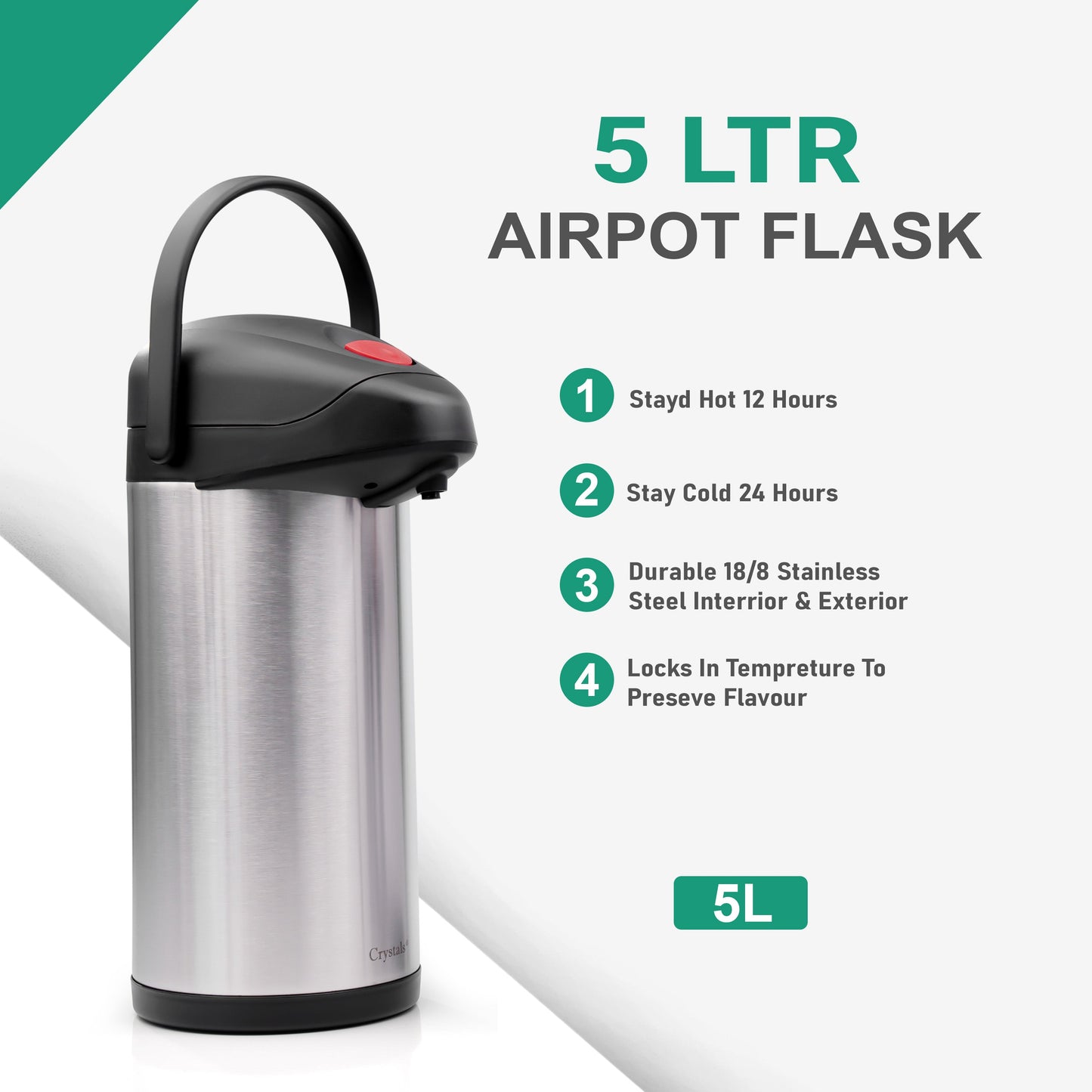 Stainless Steel Airpot Flask