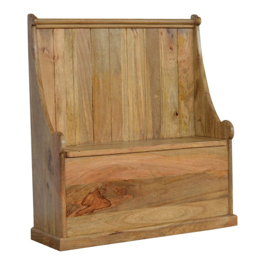 Granary Royale Monks Bench | Oak Solid Mango Wood