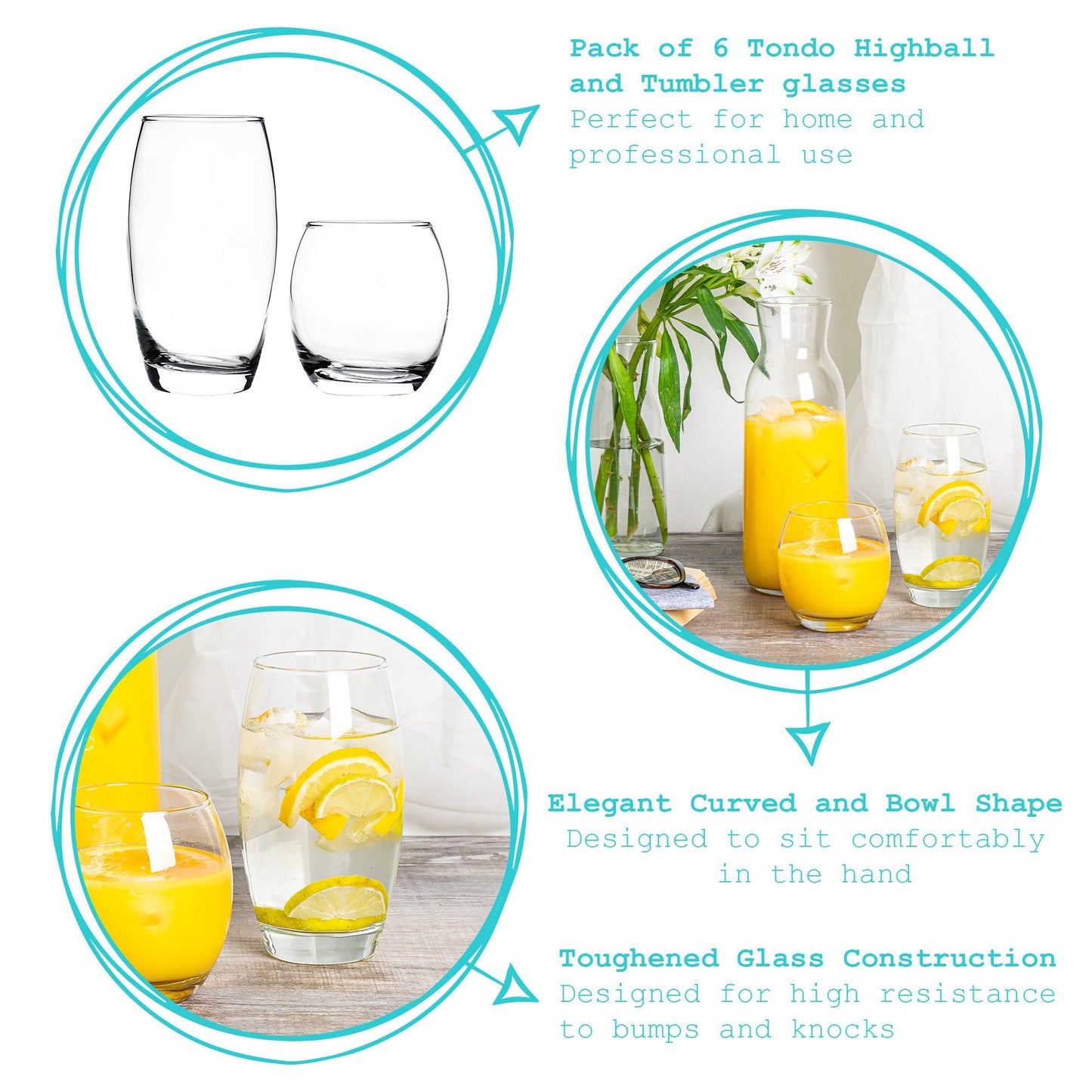 12 x  Glassware Set