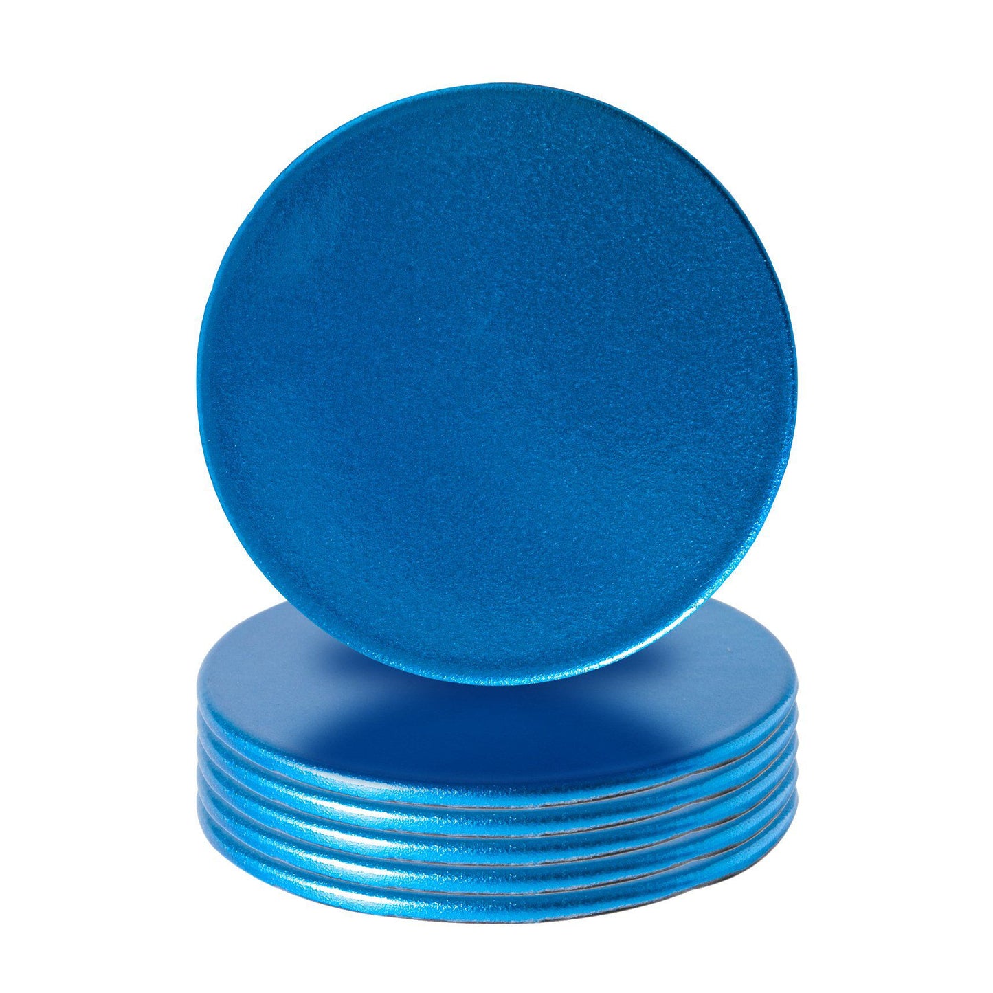 Metallic Melamine Coasters - Pack of Six