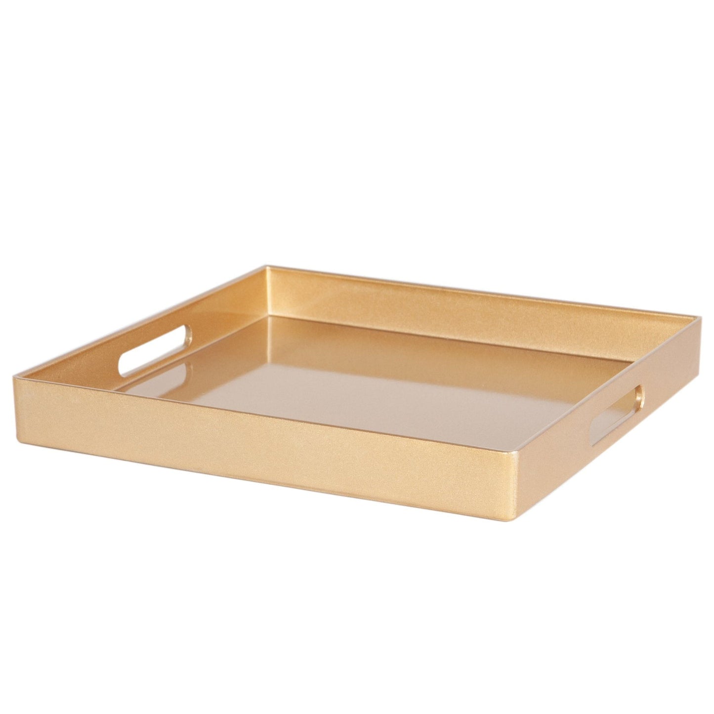 33cm Gold Square Lacquer Tray