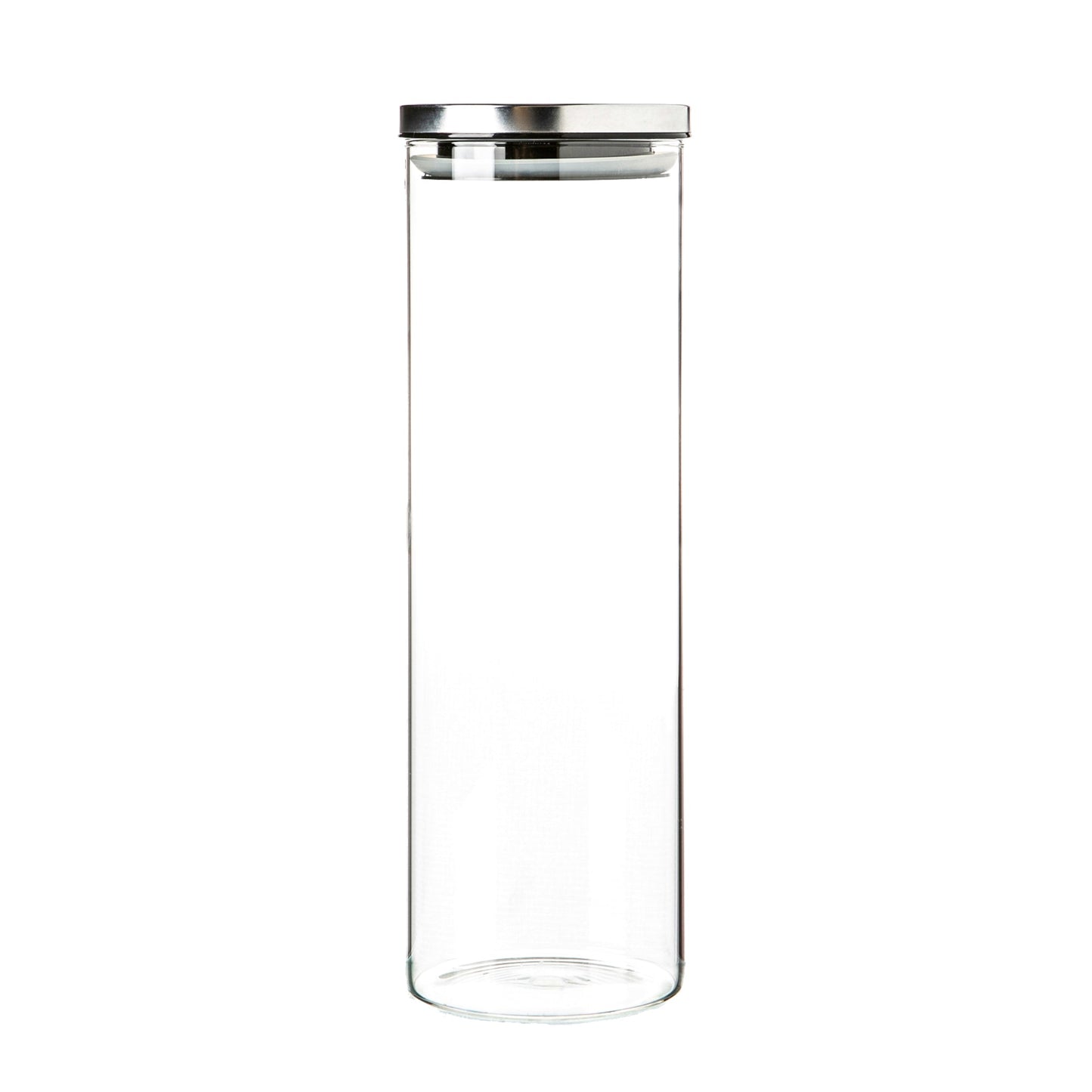 2L Scandi Storage Jar with Metallic Lid