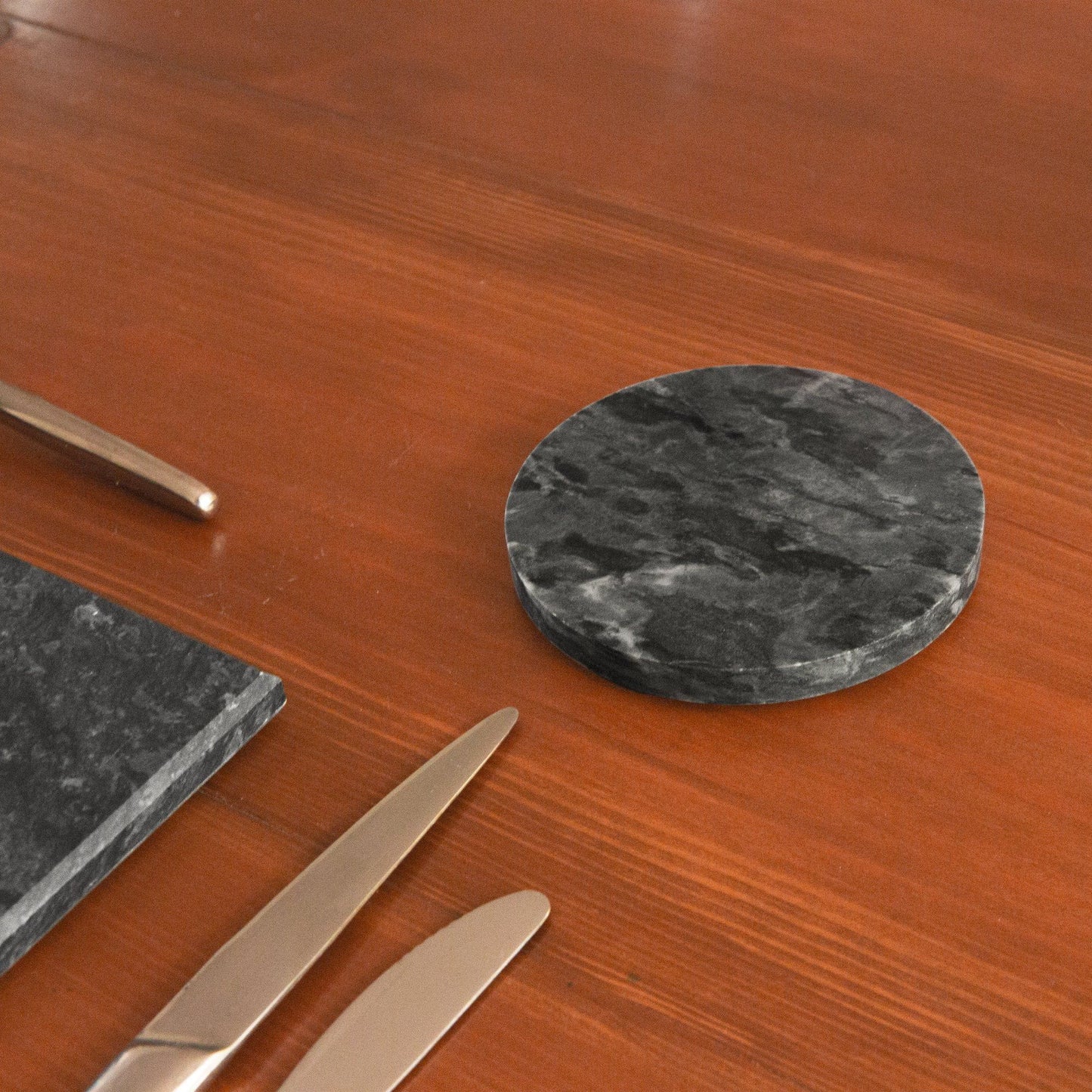 Round Marble Coasters - Pack of Six