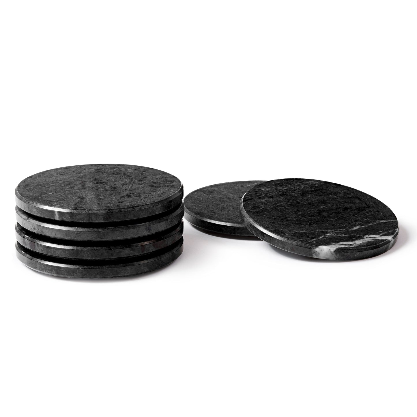 Round Marble Coasters - Pack of Six