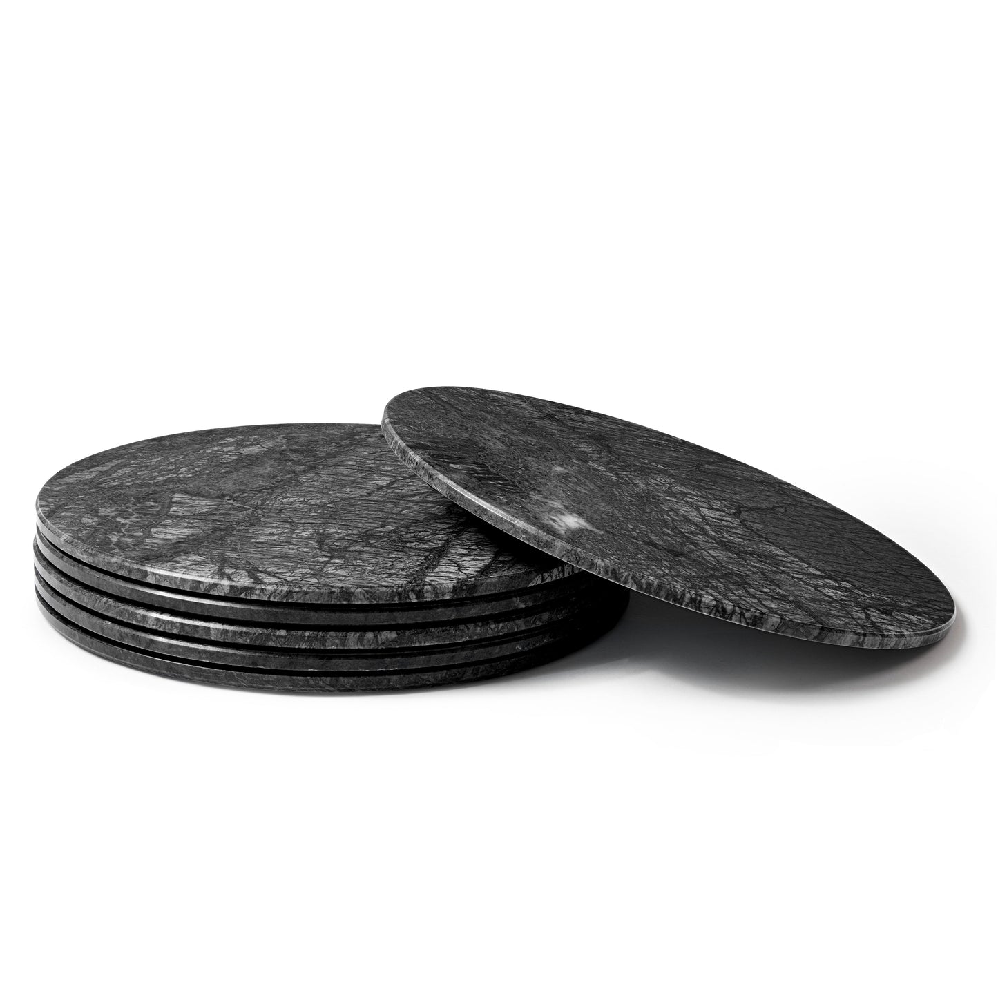 Round Marble Placemats - 30cm - Pack of Six