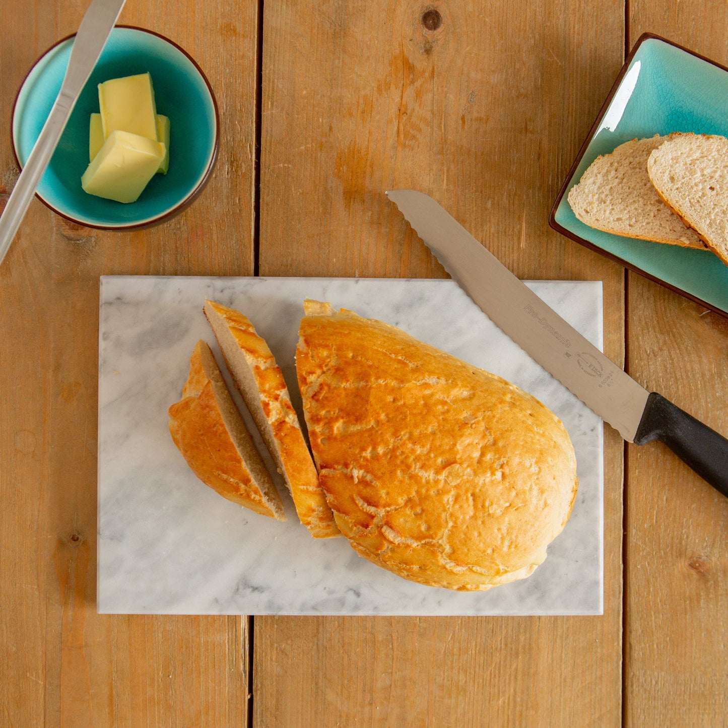 20cm x 30cm White Rectangle Marble Chopping Board