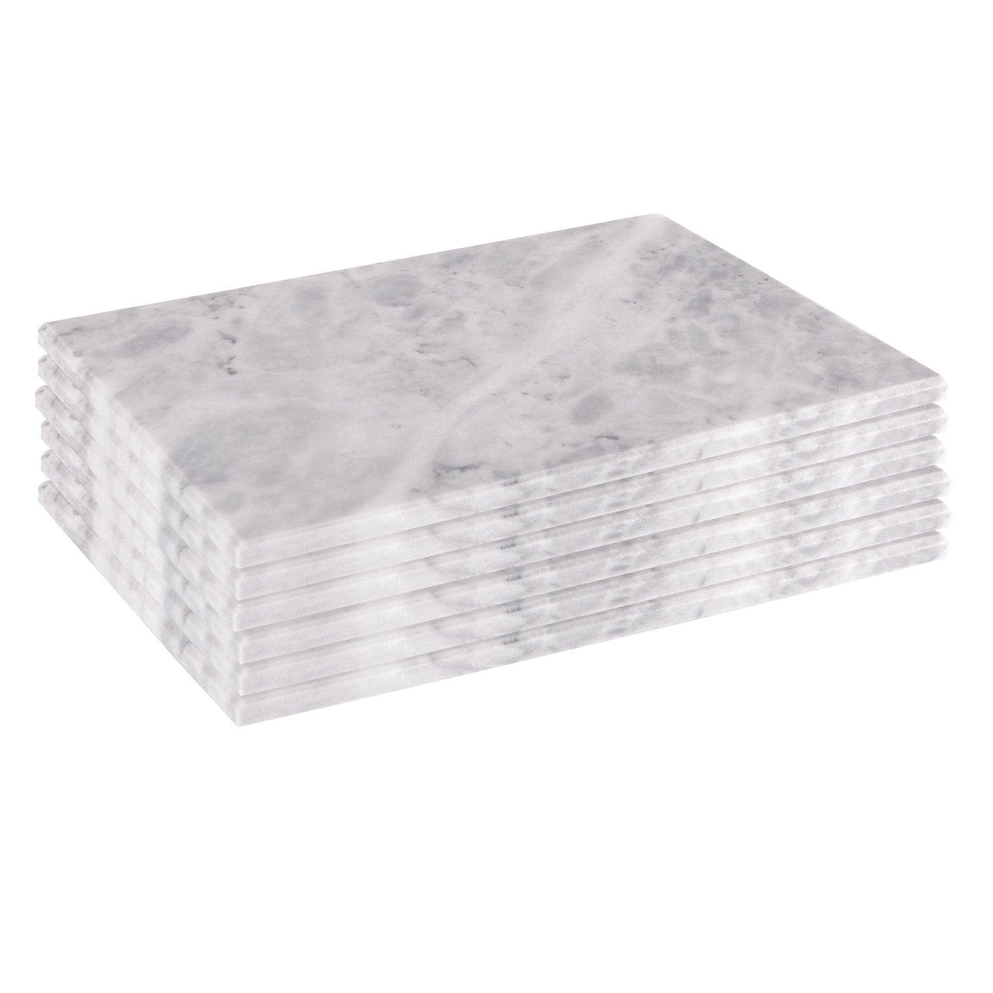 30cm x 20cm Marble Placemats - Pack of Six