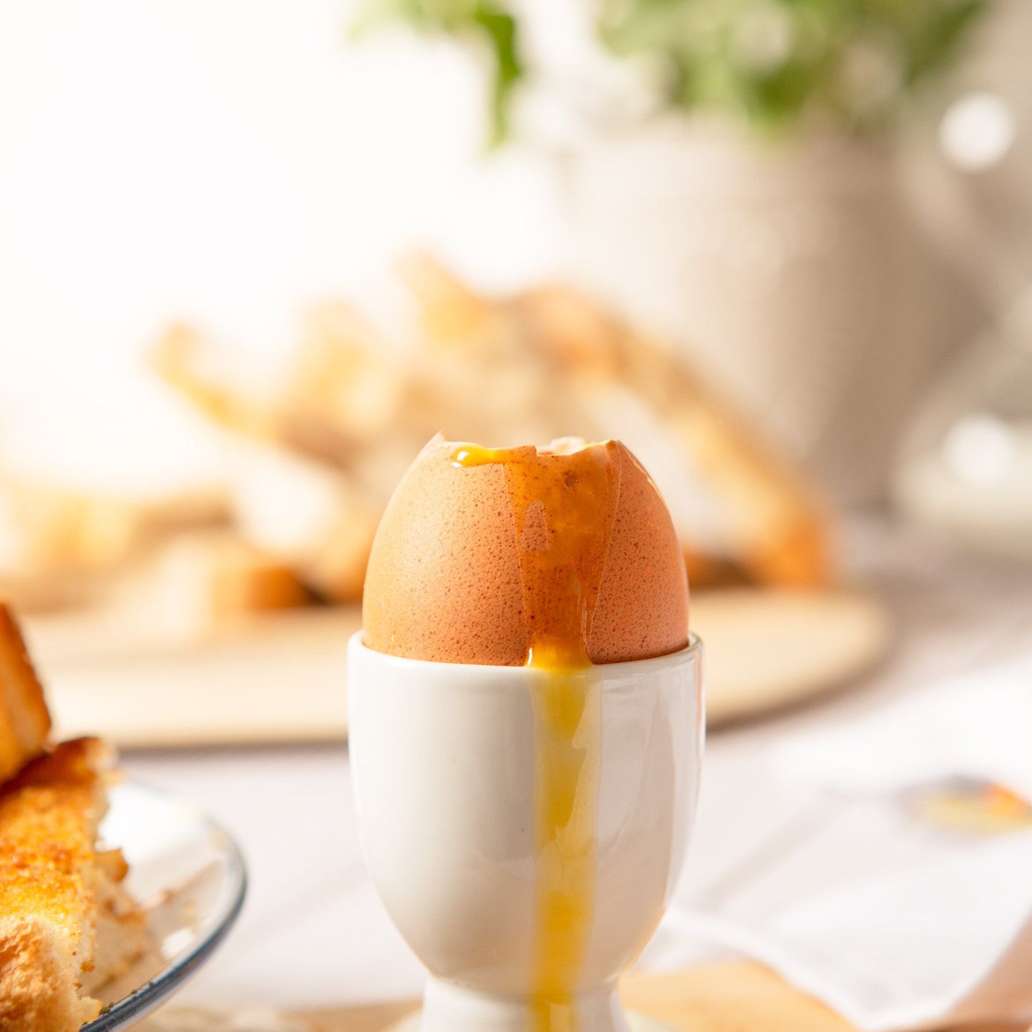 Coloured Stoneware Egg Cups - Pack of Six