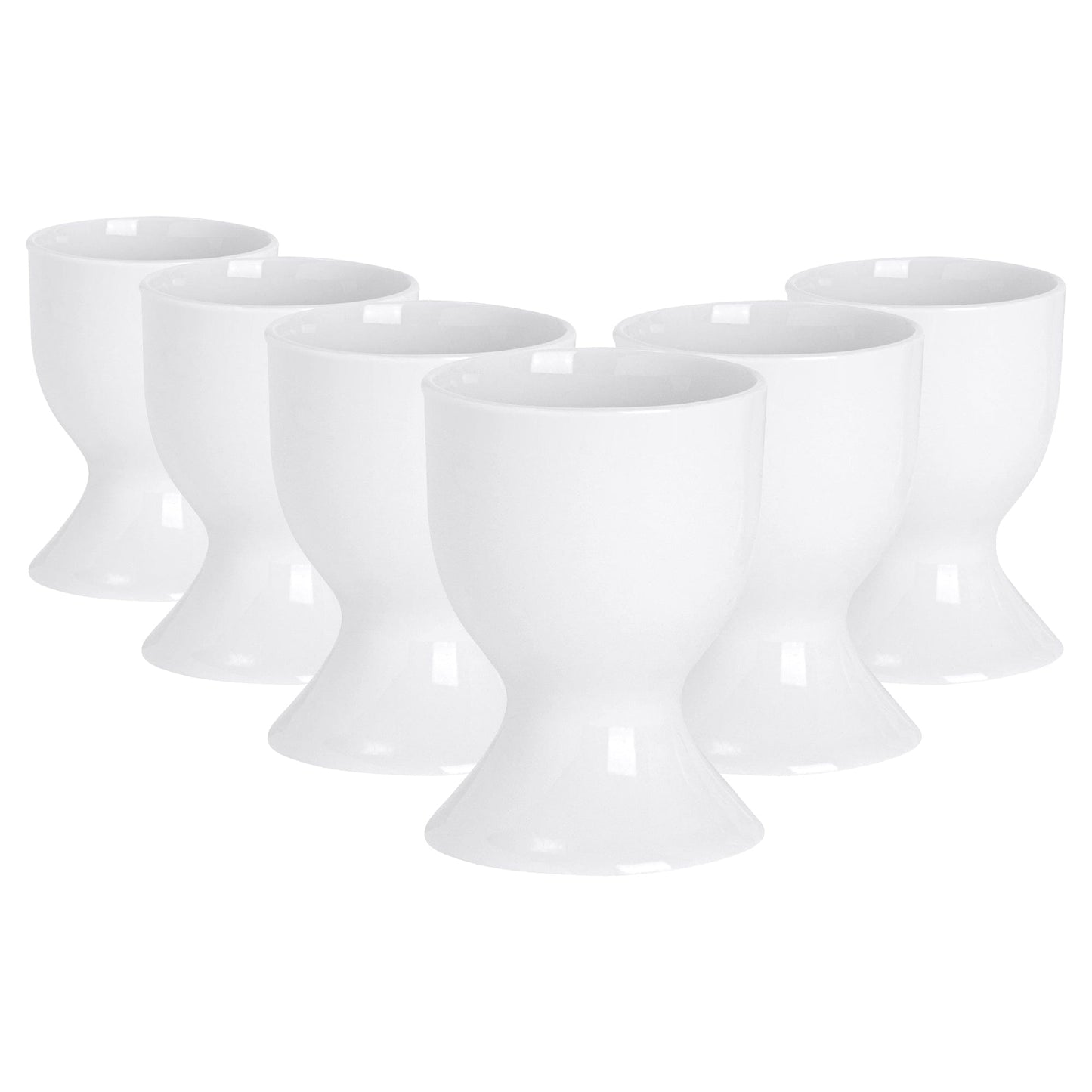 Coloured Stoneware Egg Cups - Pack of Six