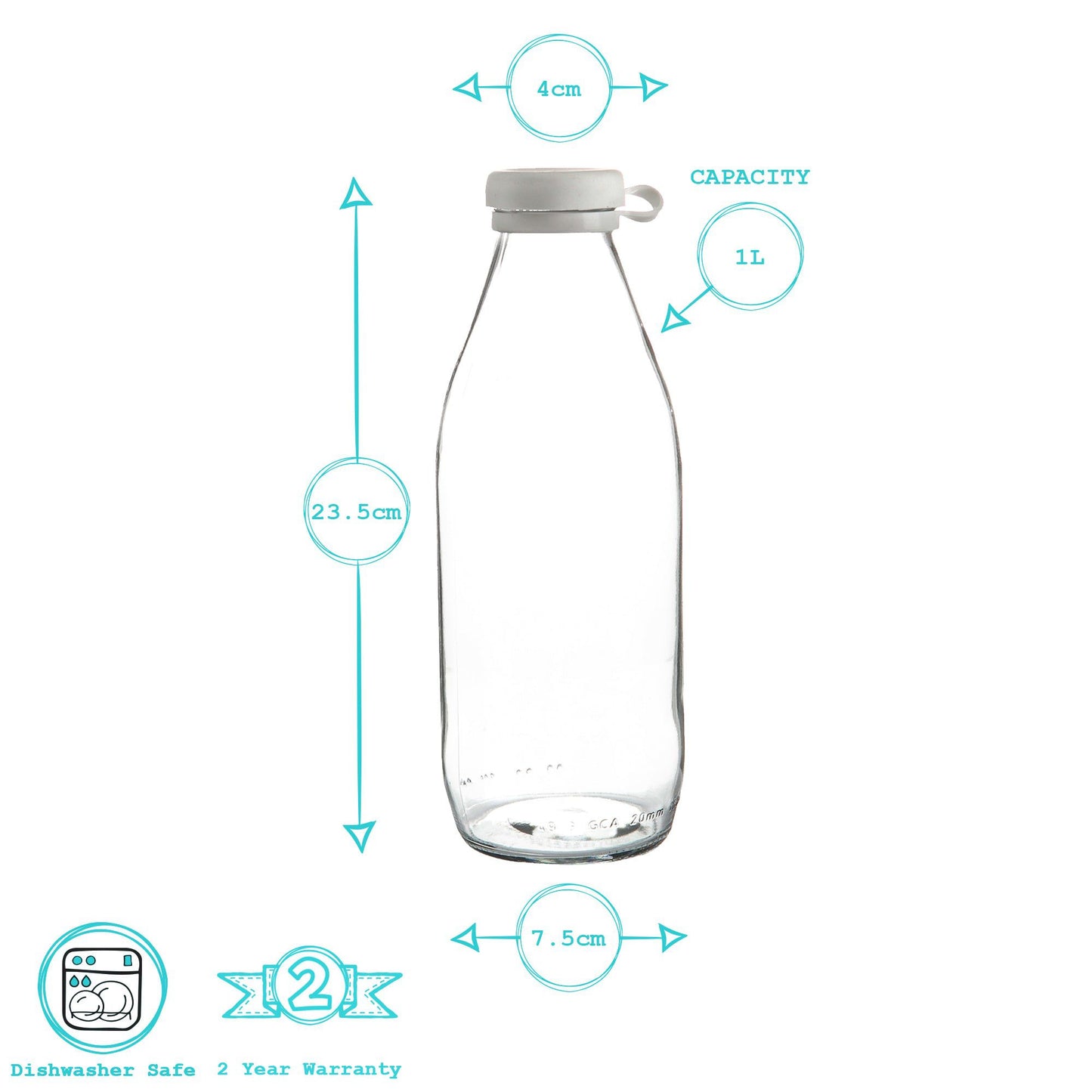 7pc Tallo Tumbler Glasses Set with Bottle
