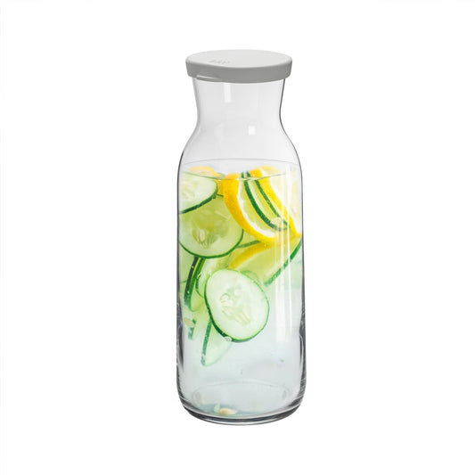 1.2L Brocca Glass Carafe with Silicone Lid