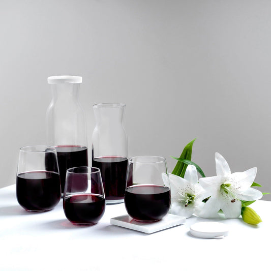 1.2L Brocca Glass Carafe with Silicone Lid