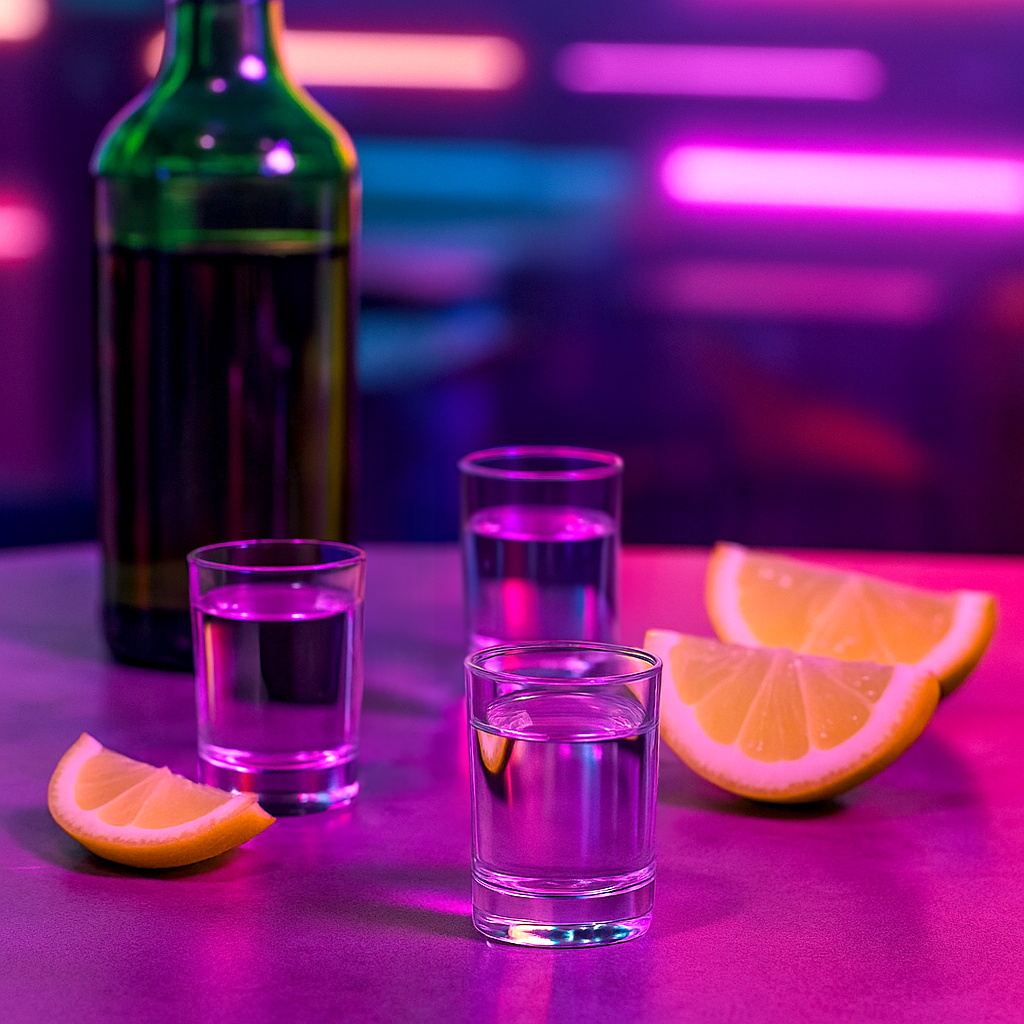 25ml Tall Shot Glasses - Pack of 24