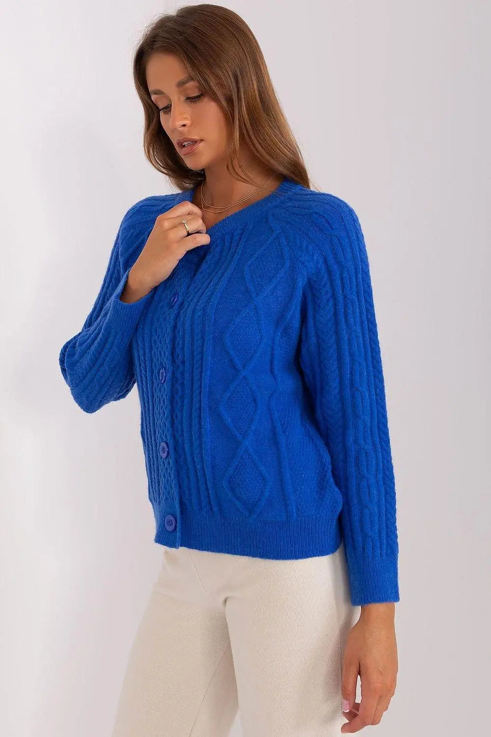 AT fabric texture womens sweater