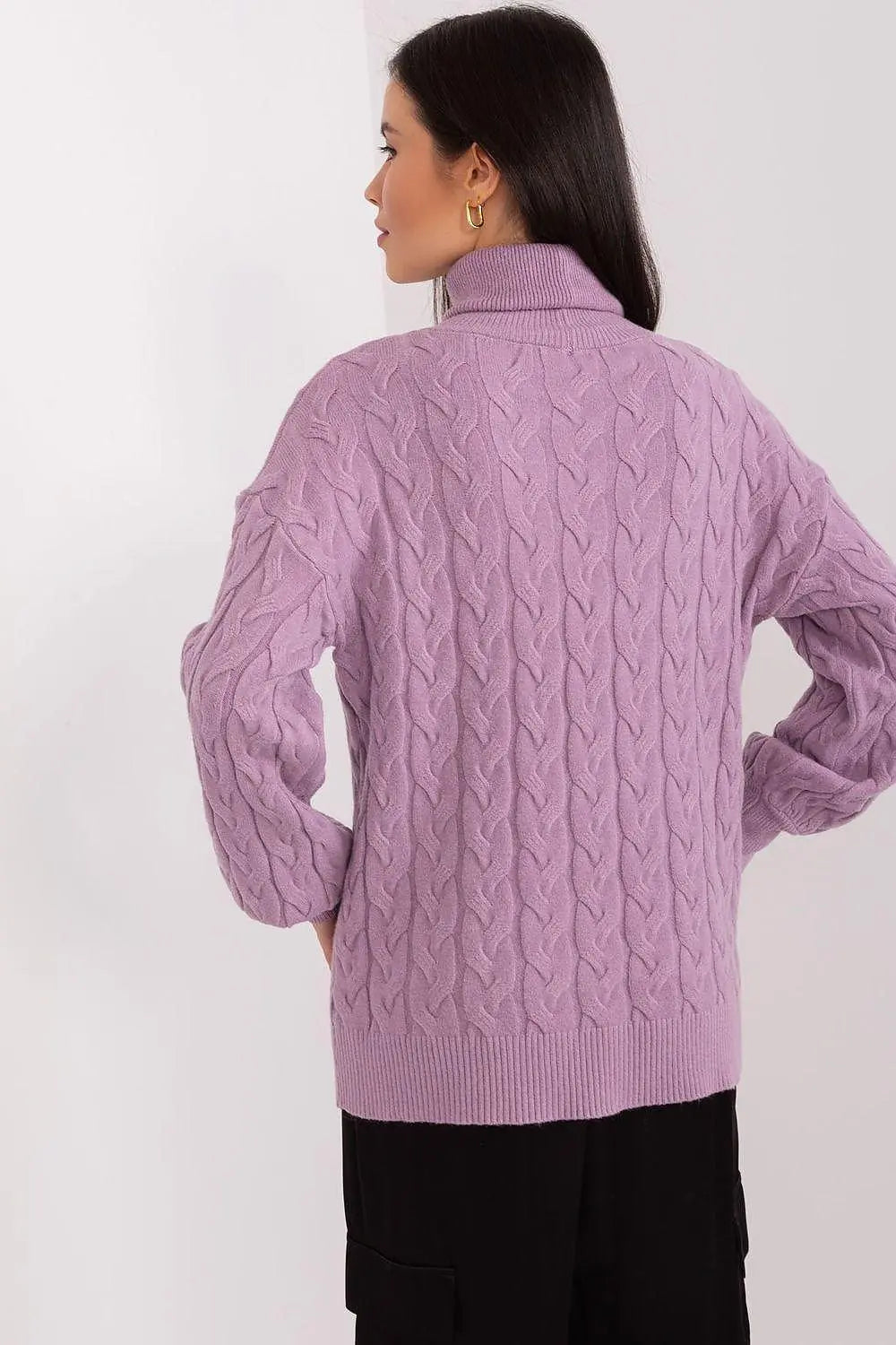AT long sleeve turtleneck sweater