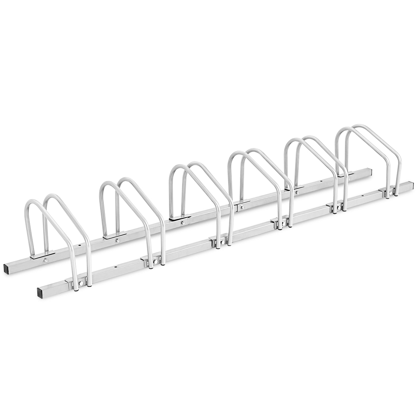 6-Bike Steel Bike Rack for Child BMX Road and Mountain Bikes-Black