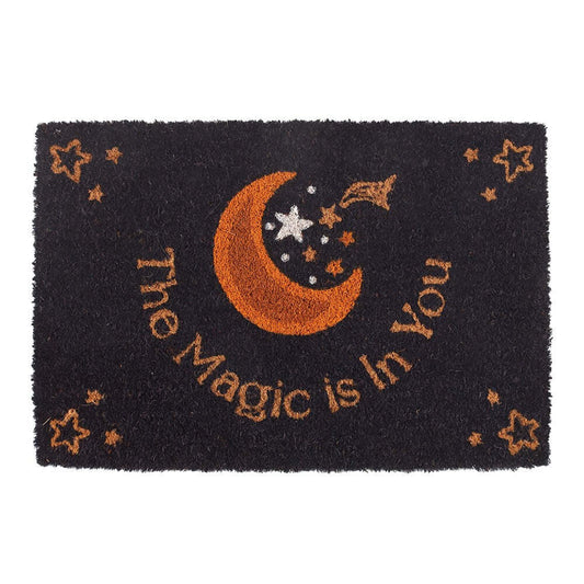 Gothic Gifts Orange The Magic is in You Doormat
