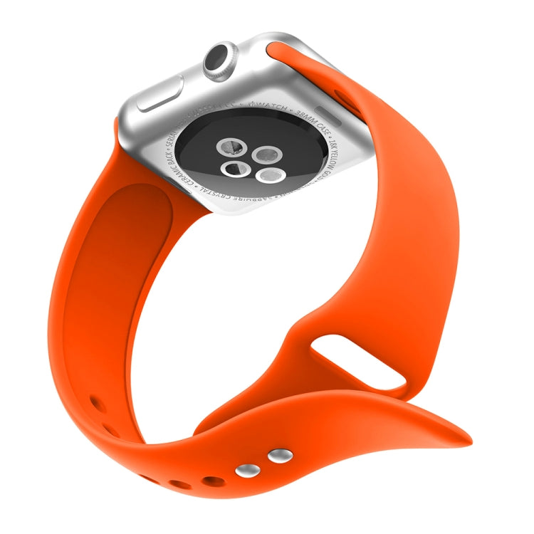 Double Rivets Silicone Watch Band for Apple Watch Series 3 & 2 & 1 38mm, Apple Watch 38mm