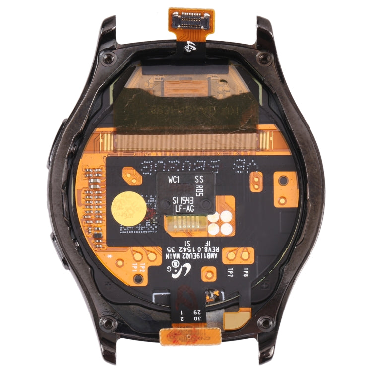 LCD Screen and Digitizer Full Assembly With Frame for Samsung Galaxy Gear S2 Classic SM-R732, For Samsung Galaxy Gear S2 Classic